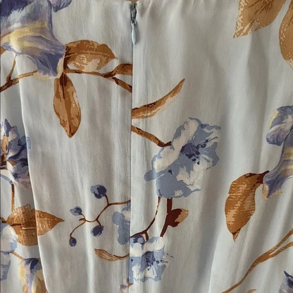 NEW WHBM Cowl Neck Ruched Midi Dress - Picture 9 of 13